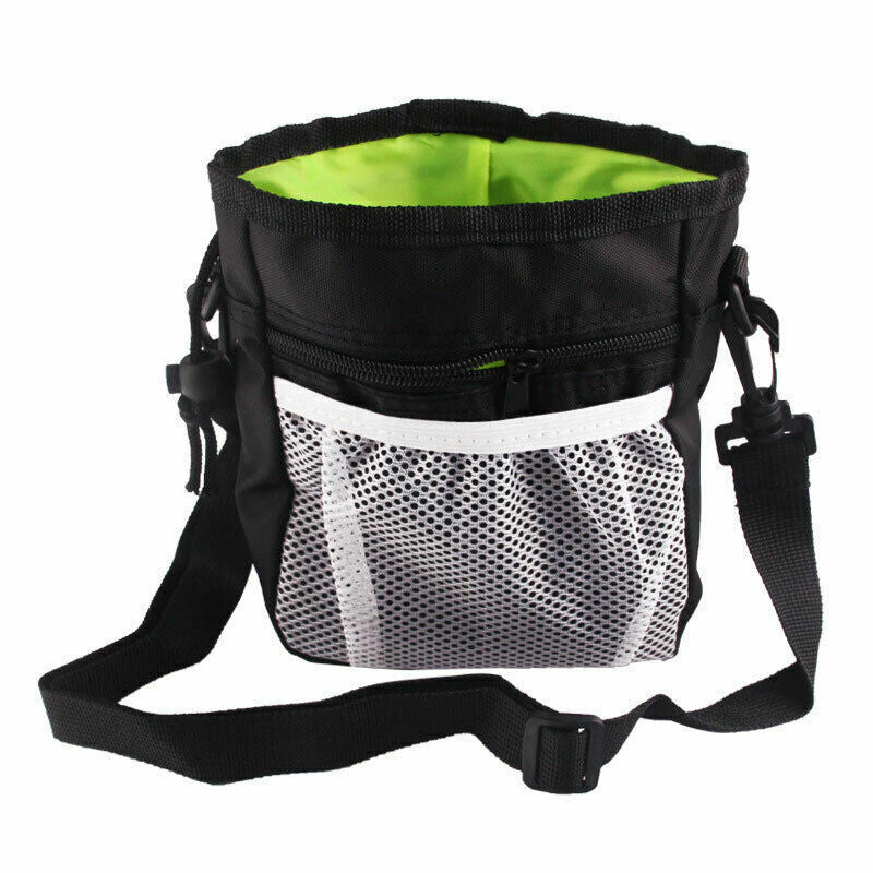 Dog Training Walking Pouch Treat Storage Bag Dispenser Obedience Snack Holder UK