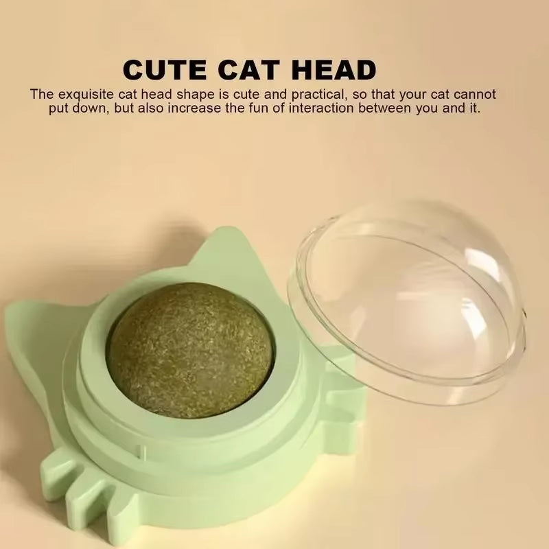 Catnip Ball Cat Toys Self-Hi Cat Pet Products to Relieve Boredom and Bite-Resistant Kittens Kittens Grind Their Teeth Toy