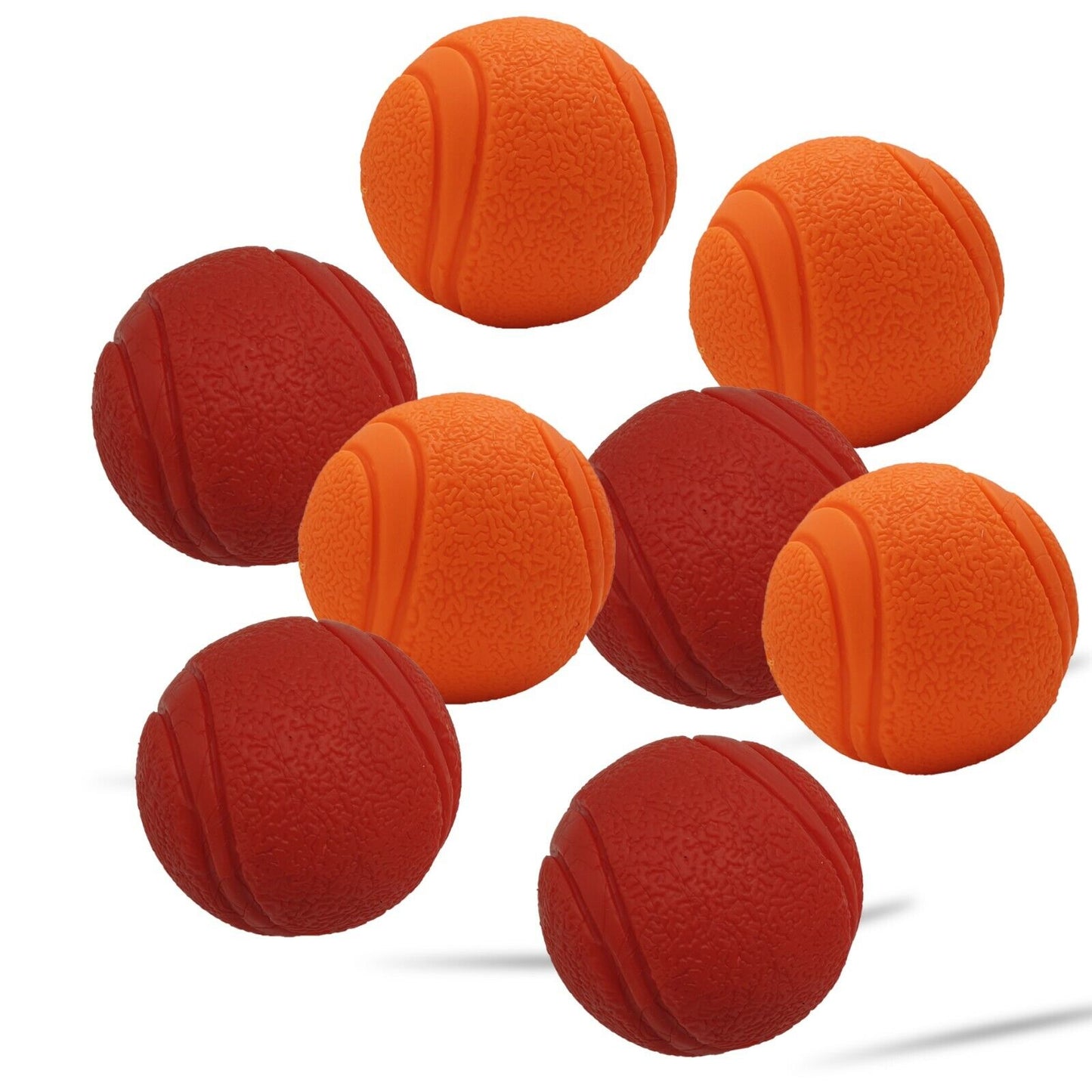 HIGH BOUNCING Indestructible Tough Solid Core Rubber Dog Ball Interactive Toys