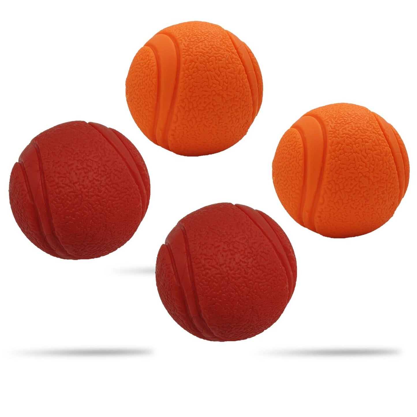 HIGH BOUNCING Indestructible Tough Solid Core Rubber Dog Ball Interactive Toys