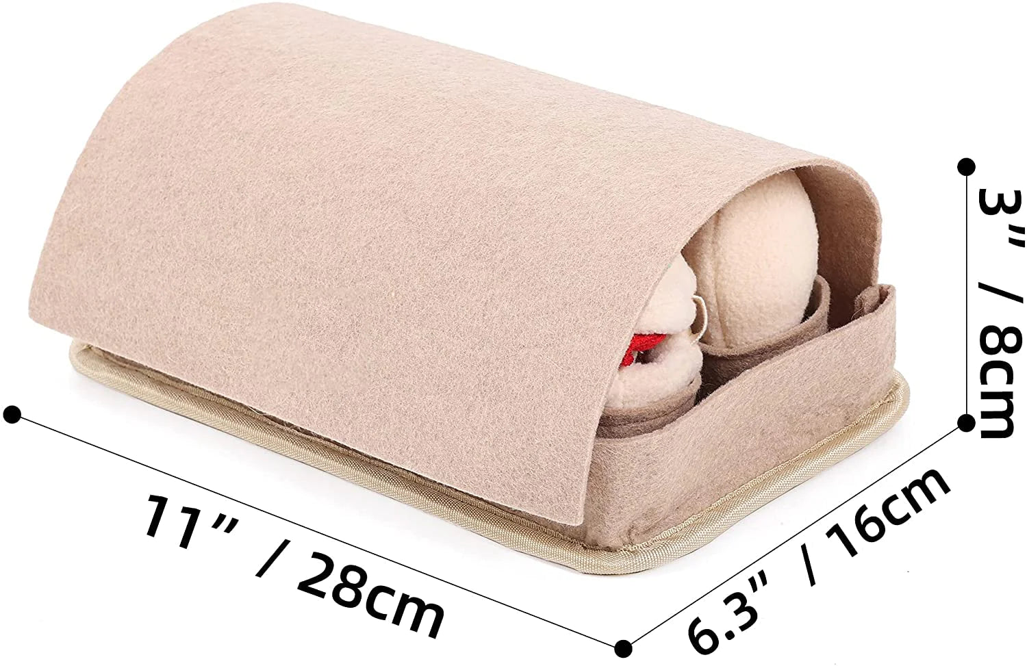 ATUBAN Snuffle Mat for Dogs Slow Feeding Mat Durable Dog Interactive Mat with Squeaky Puzzle Toys Plush Eggs Toys for Nose