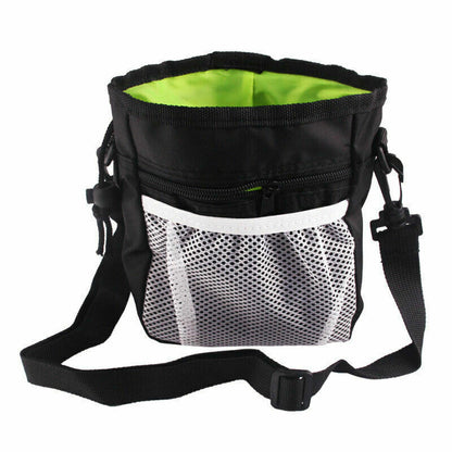 New Dog Training Treat Pouch Bag Pet Waist Bum Bags Belt Snack Treats Walking UK